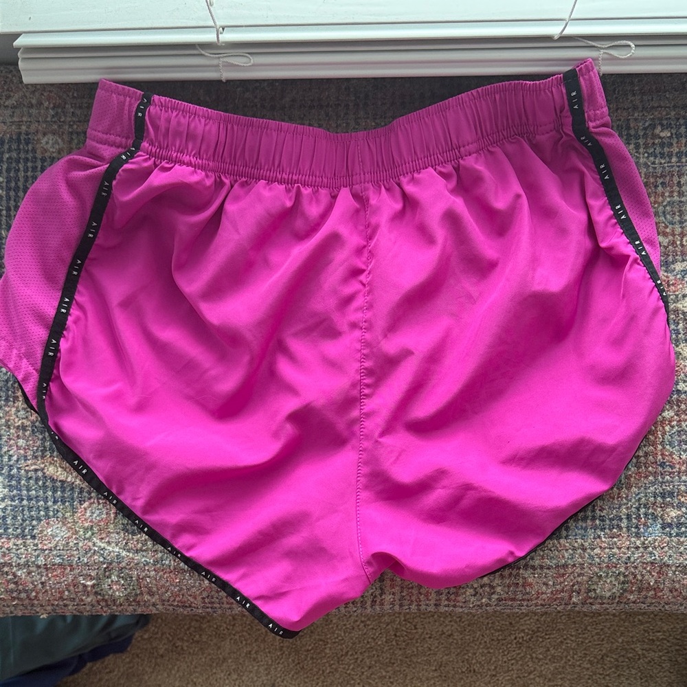 Nike Women's Vibrant Pink Athletic Shorts - Picture 2 of 3
